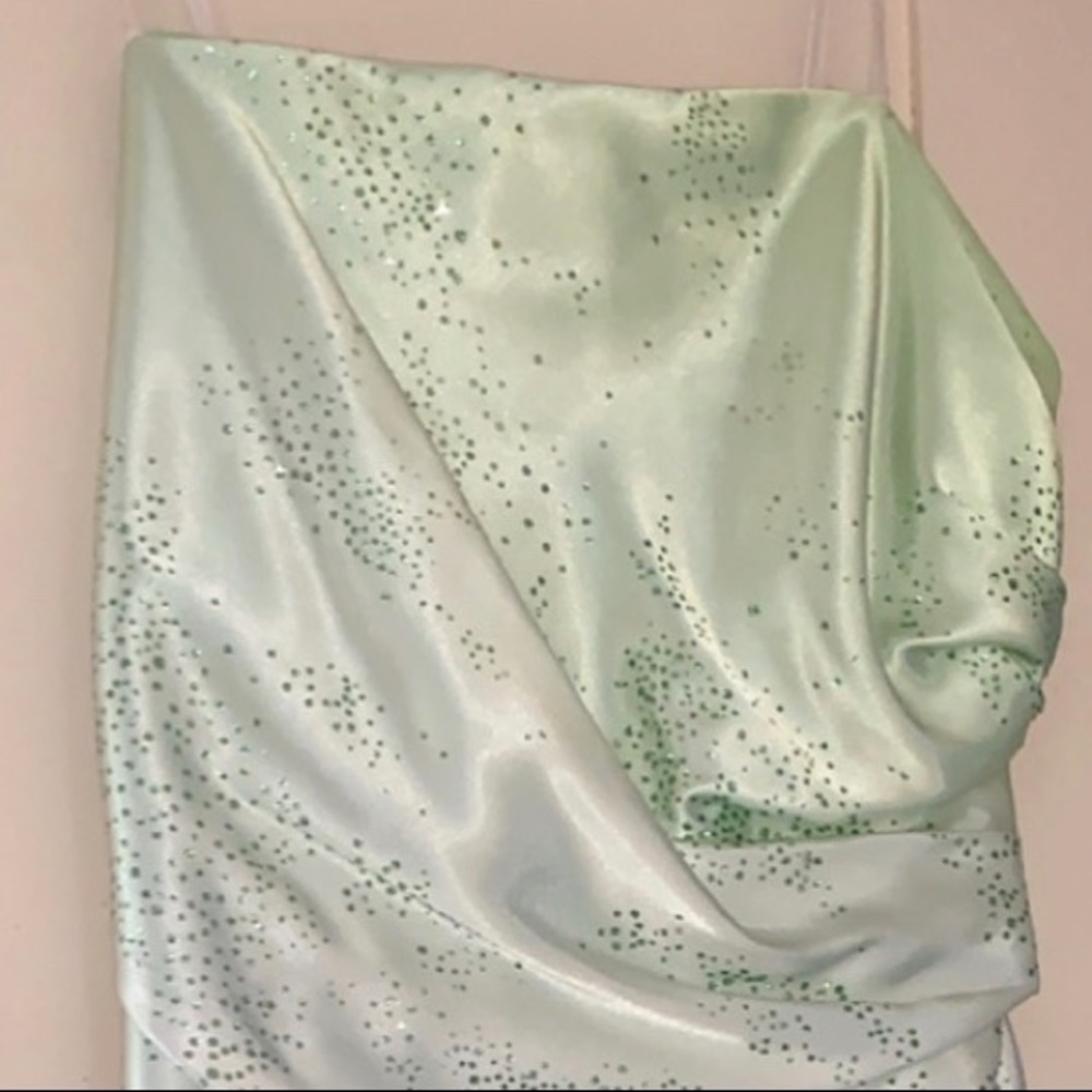 Prom/ Party light green sparkly dress